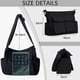 thumbnail image 5 of Bolso bandolera de lona, bolso tote de lona, bolso bandolera tipo hobo con múltiples bolsillos, bolso tote de lona para mujer y hombre., 5 of 6