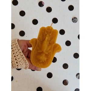 Susurro Ancestral - Vela De Miel Mano De Fátima