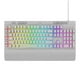 thumbnail image 1 of Teclado Gamer Usb Rgb Antisalpicaduras Blanco Shiva, 1 of 6