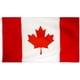 thumbnail image 1 of Bandera canadiense DANF de 90 x 150 cm, gruesa, de poliéster, resistente a la decoloración, ojales de latón y cabecera de lona. Banderas nacionales canadienses de 90 x 150 cm., 1 of 6