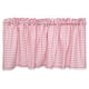 thumbnail image 5 of Cubierta De Sombra De Pub De Media Cortina De Dormitorio De Nivel De Ventana A Cuadros Rosa 130x41cm, 5 of 5