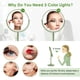 thumbnail image 4 of Espejo de maquillaje DEIOVWXS con aumento de 1X/10X, rotación de 360°, 4 of 7