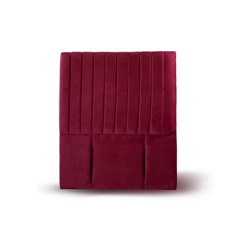 Latam Home - Respaldo Sorrento Tela Burdeo 1 Pza