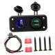 thumbnail image 1 of Car Auto Motocicleta 12V 24V Cargador USB Panel De Enchufe Para Barco Marino ATV, 1 of 5