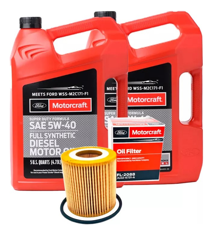 Motorcraft - Kit Mantención Ford Ranger 3.2 Diesel Aceite + Filtro Aceite