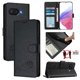 thumbnail image 1 of Funda tipo cartera FOXDOCK para Google Pixel 9A con soporte, ranuras, RFID, diseño de gato, 1 of 5