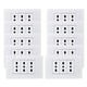 thumbnail image 1 of Pack 10 Tomacorriente Triple Metálico 16a - Blanco, 1 of 3