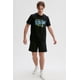 thumbnail image 4 of Polera Hombre Print Posicional Negro - VIII, 4 of 4
