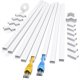 thumbnail image 1 of Kit de gestión de cables Cord Hider Yecaye CMC03 para 3,17 m, color blanco, 1 of 8