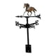 thumbnail image 3 of Veleta Metálica Con Forma De Caballo, Fácil De Instalar, Para Terraza O Exteriores, Estilo Rústico., 3 of 5