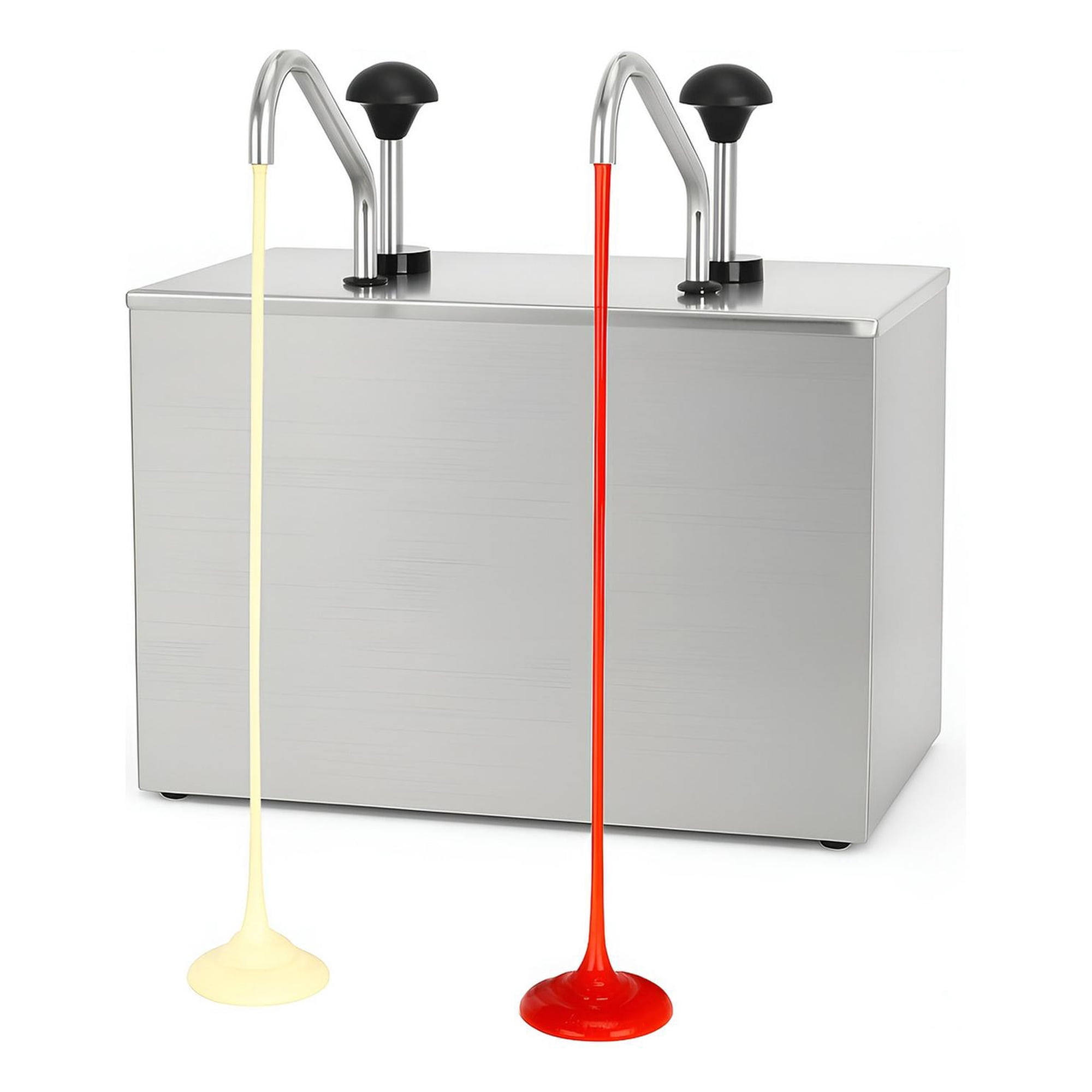 Pasteleriuscl - Dispensador De Salsa Comercial Dispensador Salsa Doble 4l