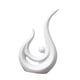 thumbnail image 1 of Figuras Abstractas De Phoenix Escultura Estatua De Cerámica Blanco 25cmx14cm, 1 of 5