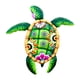 thumbnail image 5 of Decoración De Pared De Tortuga De Hierro, Decoración única Para Colgar En La Pared, Para Baño Al Aire Libre, Interior, Verde, 5 of 5