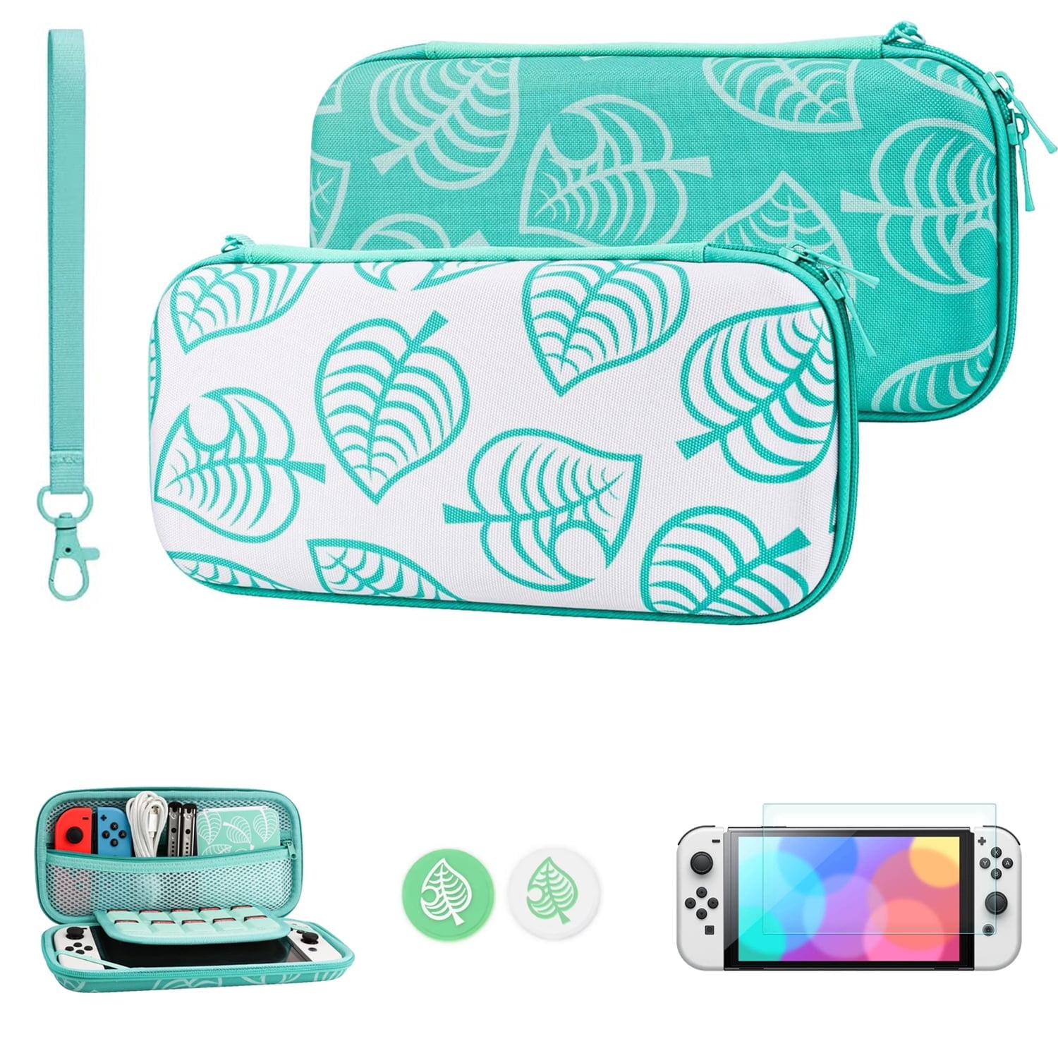 Funda Protectora Rígida Aaronmei Para Nintendo Switch Oled Set De Bolso