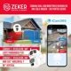 thumbnail image 3 of Cámara De Seguridad 2.4g Zeker Solar Doble 3mp Impermeable Blanco, 3 of 3