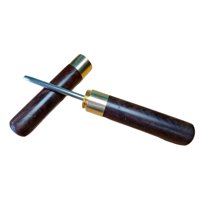 Magideal - Punzón Para Encordar Raqueta, Punzón Para Raqueta De Bádminton De , Mango De Madera, Suministros De Herramientas Para Máquinas De Encordar , Negro