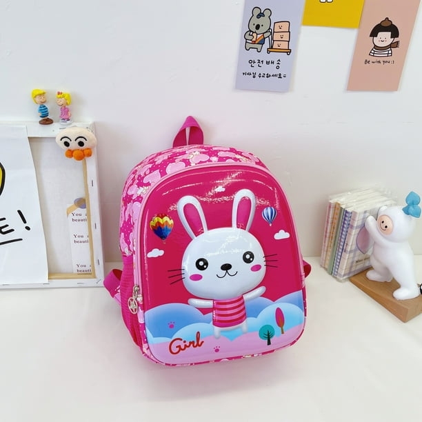 Children's New Cartoon Rabbit Dinosaur Schoolbag Kindergarten Backpack Boys And Girls Backpack