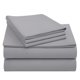 thumbnail image 1 of Sábanas de franela California Design Den, tamaño king, color gris plateado, 1 of 8