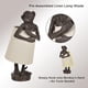 thumbnail image 3 of Lámpara de mesa Crestview Collection 53 cm Mono de bronce, 3 of 9