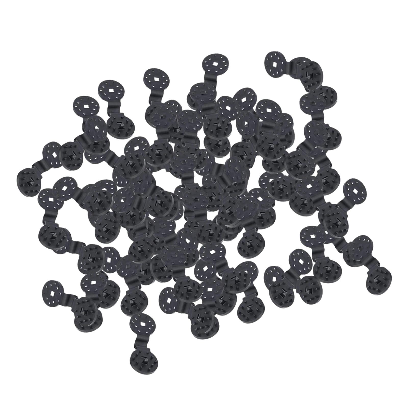 Bothyi - Clips De Gancho Para Sombrilla, Red Antipájaros Para Exteriores, Clips De Tela Para Sombra De Patio Trasero, Medianos, 100 Uds.
