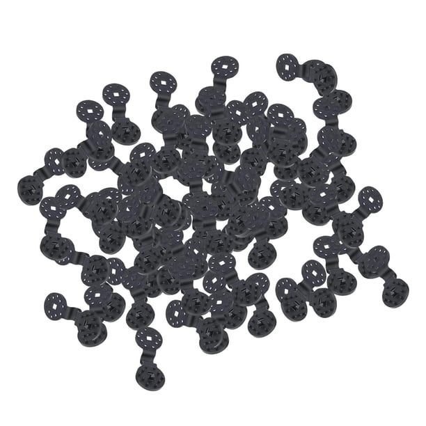 Clips De Gancho Para Sombrilla, Red Antipájaros Para Exteriores, Clips De Tela Para Sombra De Patio Trasero, Medianos, 100 Uds.