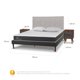 thumbnail image 3 of Cama Europea Curve New Ortopedic 2 Plazas Tigris Alm V, 3 of 10