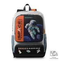 Mochila Niño Gemini Grande Gris Totto