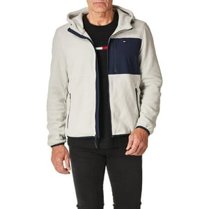 Chaqueta Tommy Hilfiger De Forro Polar De Alto Rendimiento Con Capucha Para Hombre