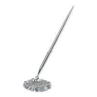 Magideal - Bolígrafo De Boda, Bolígrafo De Recepción, Bolígrafo Portátil Para Firmar Invitados, Bolígrafo De Autógrafo Para Eventos, Mesa Centro De Mesa, Ceremon Plata