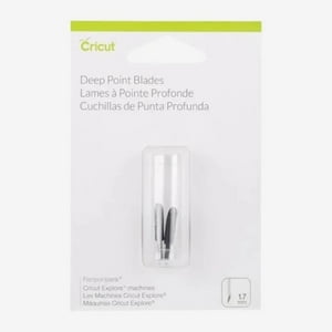 Cricut - Hojas De Reemplazo De Punto Profundo (2 Piezas)