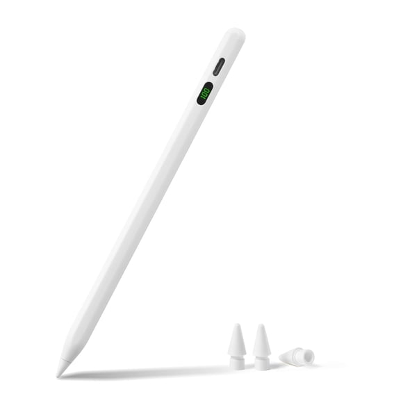 Lápiz Stylus Waiktyne para iPad 2018‑2025 (Blanco Marfil)