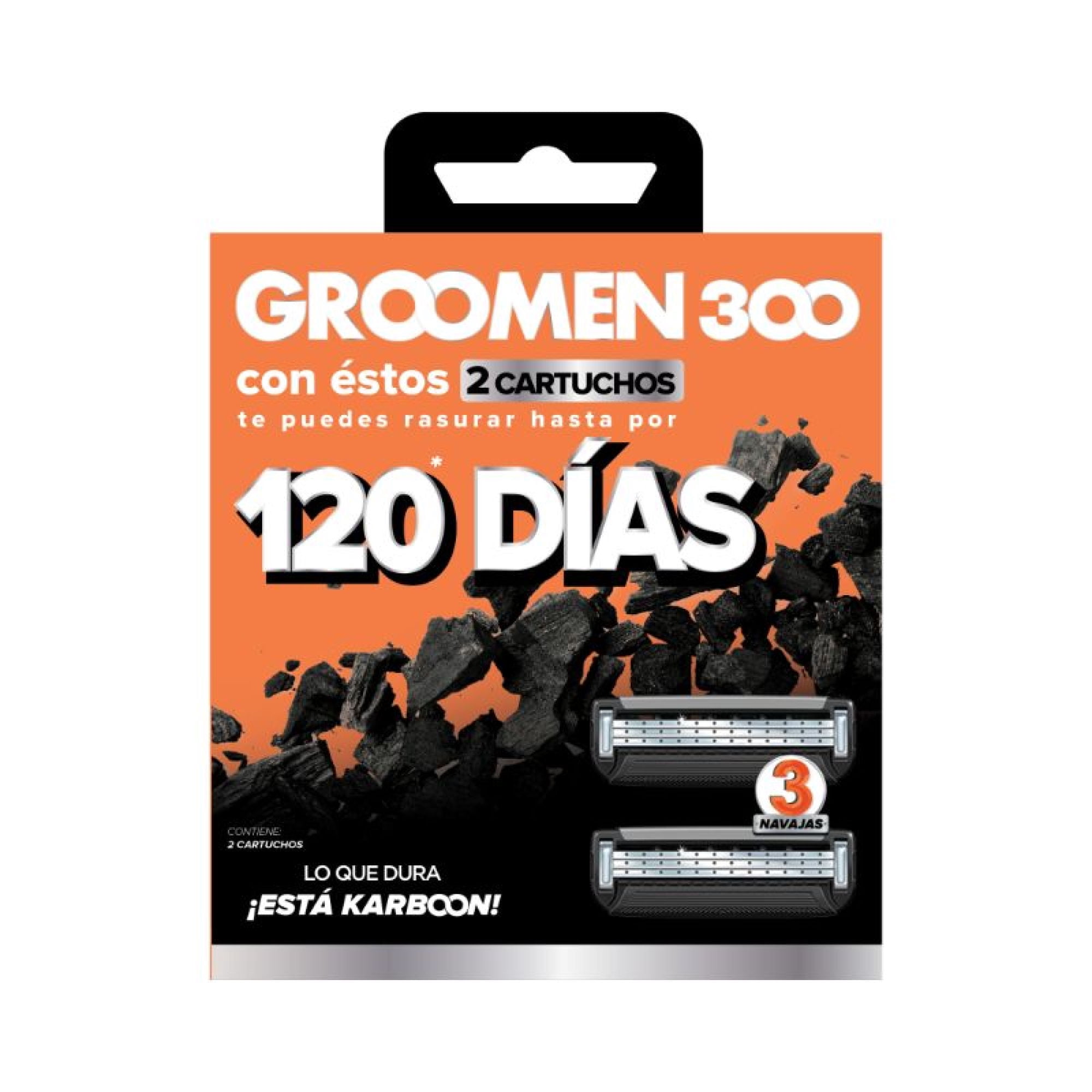 Repuestos De Afeitadora Groomen (2 Cartuchos)