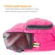 thumbnail image 3 of Mochila Miami CarryOn, plegable y resistente al agua, color azul, 3 of 9