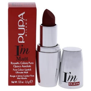 Pupa Milano - Soy Lápiz Labial Mate De Color Puro - Rojo Verdadero De Para Mujer - Lápiz Labial
