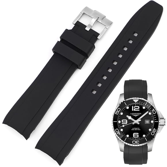 Correa de Reloj Boache de Silicona 18-22 mm Impermeable y Suave