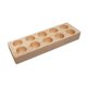 thumbnail image 1 of Estado De Madera Stand Rack Desk Botellas Organizador De Almacenamiento Para Festivales 24cmx8.5cmx3cm Oscuro, 1 of 5