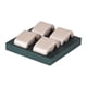 thumbnail image 3 of Organizador De Bandeja De Joyería Para Reloj Para Hombres, Para Encimera, Tienda, Dormitorio, Sala De Estar, Verde, 4 Almohadas, 3 of 3