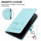 thumbnail image 3 of Funda Cartera para Motorola Moto G17 con Bloqueo RFID, Cierre Magnético y Ranuras Tarjetas Verde, 3 of 6