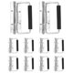 thumbnail image 1 of Handles de tracción QWORK, resistentes, con resorte, paquete de 10, 1 of 8