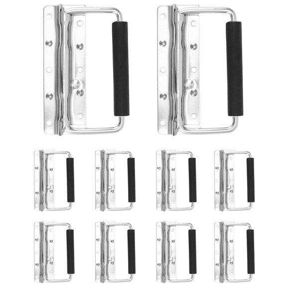 Handles de tracción QWORK, resistentes, con resorte, paquete de 10