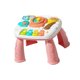 thumbnail image 1 of Mesa De Aprendizaje De Actividades Para Bebés, Juguetes, Mesa De Aprendizaje Musical Para Ni?as De 3, 4, 5 Y 6 A?os, Color Rosa, 1 of 5
