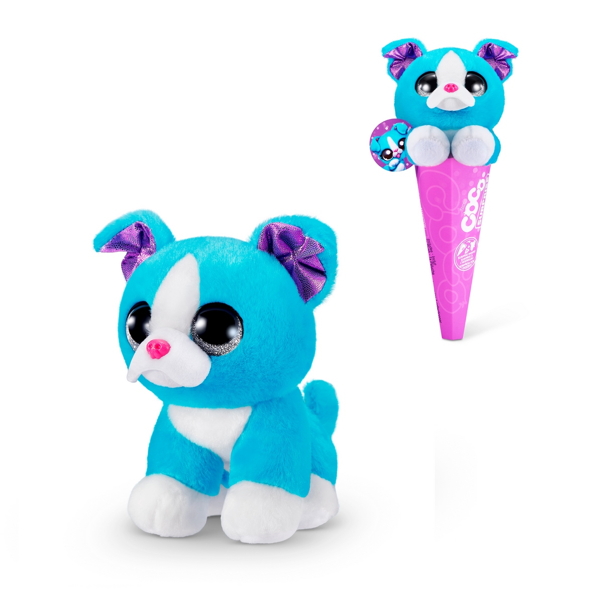 Peluche Coco Cones Colección Sorpresa Poncho