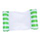 thumbnail image 1 of Hamaca Inflable Flotante Para Piscina, Accesorios Para Piscina De Vacaciones, Rayas Verdes, 1 of 5