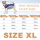 thumbnail image 5 of Abrigos de invierno para perros, chaleco polar con arnés incorporado, traje de nieve para perros para clima frío, chaqueta acolchada de invierno para perros a prueba de viento (azul), 5 of 6