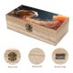 thumbnail image 3 of Cobaya Caja Organizadora de Madera Rústica - Caja Decorativa Multifuncional para Escritorio, Hogar, Oficina, Joyas y Manualidades, 3 of 6