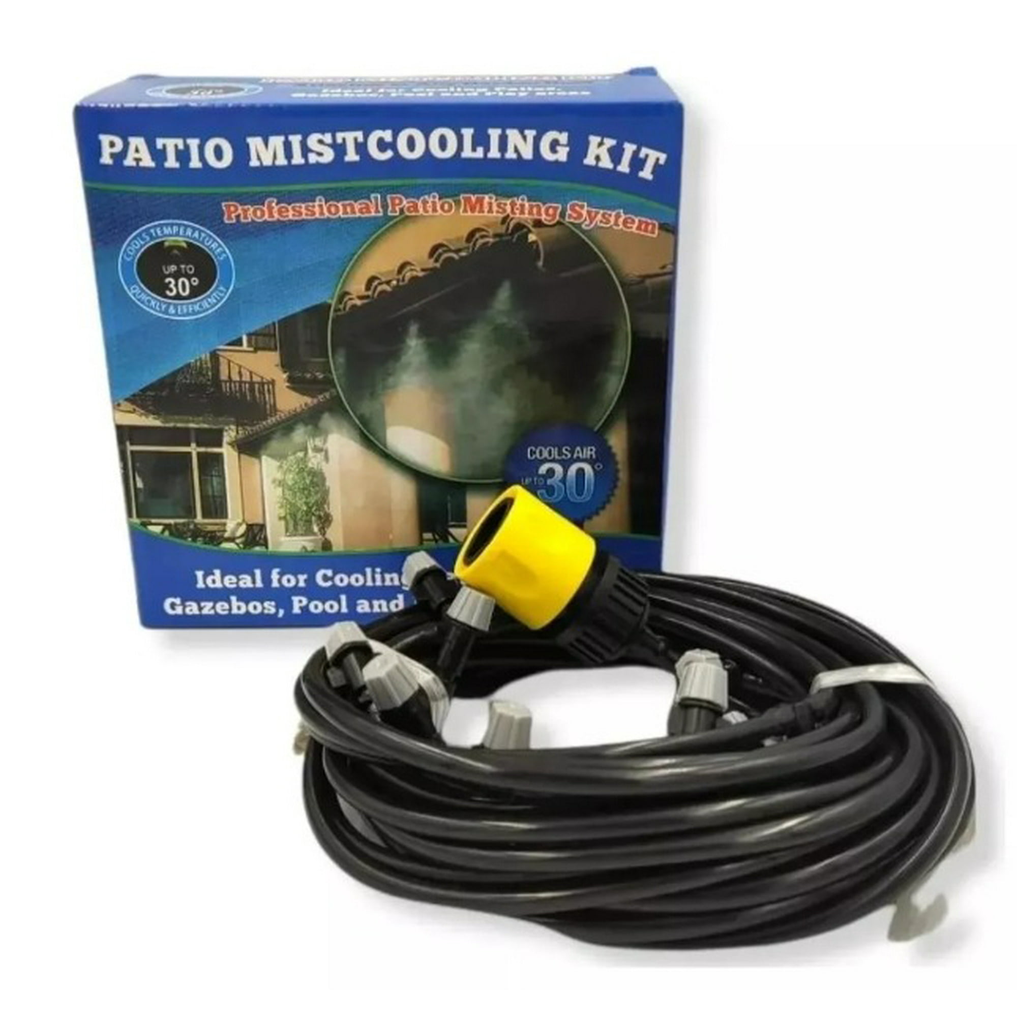 Genérico - Kit Sistema De Riego Para Patio O Terraza Mistcooling
