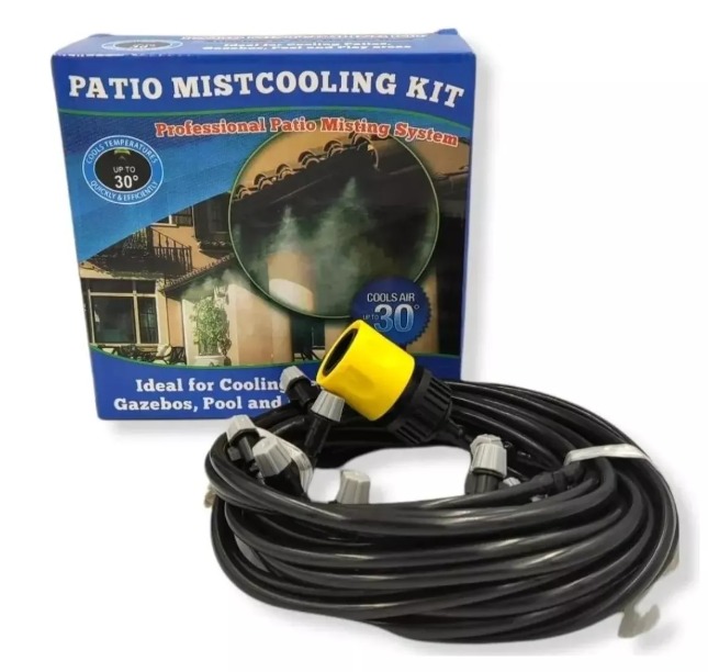 Genérico - Kit Sistema De Riego Para Patio O Terraza Mistcooling