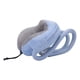 thumbnail image 2 of Cojín Del Coche Del Aeroplano De La Almohada Del Cuello Del Viaje En Forma De U De La Espuma Viscoelástica Azul, 2 of 5