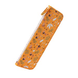 Magideal - Bolsa De Almacenamiento De Ganchos De Ganchillo, Bolsa De Almacenamiento Vacía, Viajes De Vacaciones Multiusos, Bolsa De Ganchos De Ganchillo Portátil Amarillo