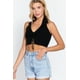 thumbnail image 4 of Top de Punto Tipo Suéter con Cuello Halter Fruncido, 4 of 5